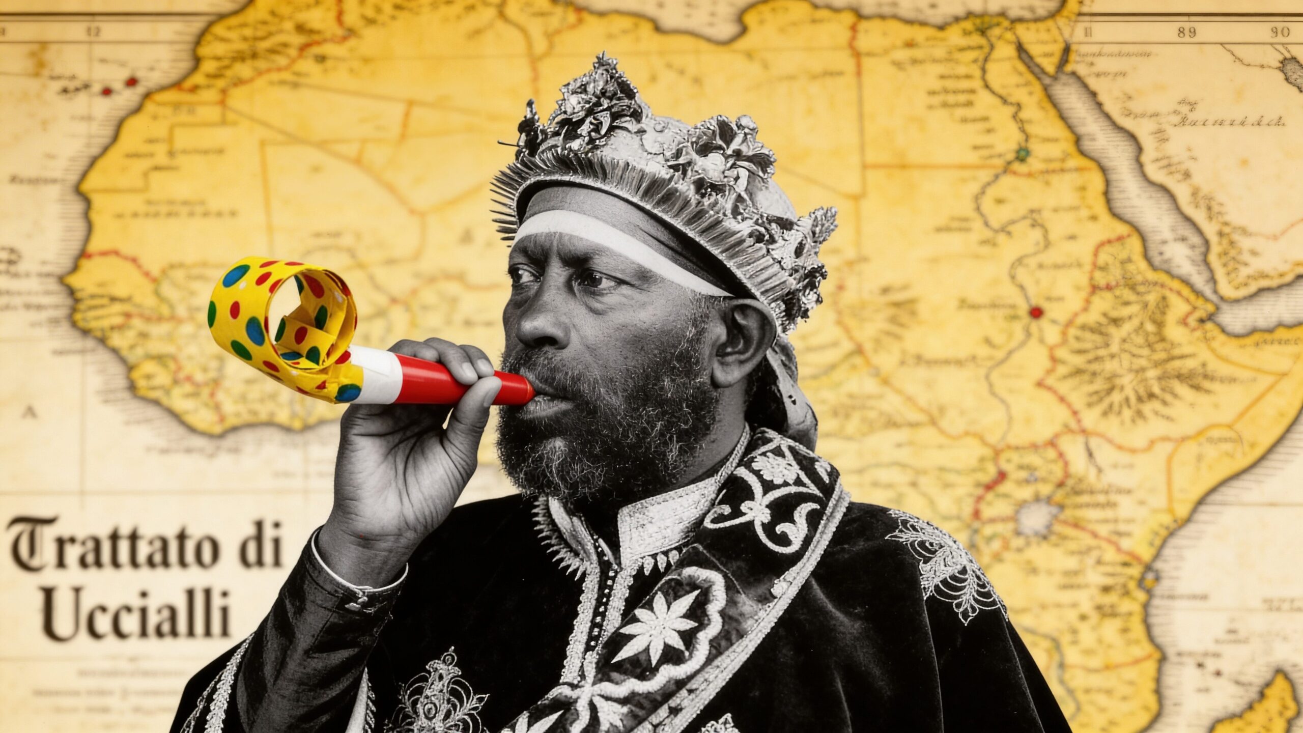The carnival trumpet is called “Menelik's Tongue”: the story behind the curious name