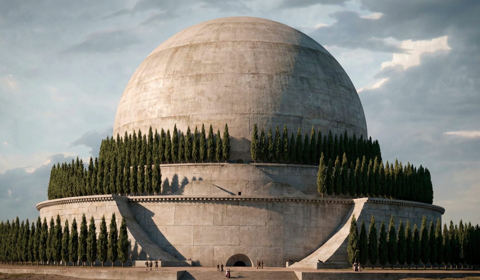 Newton's Cenatoph, because Boullée's utopian project was never realised