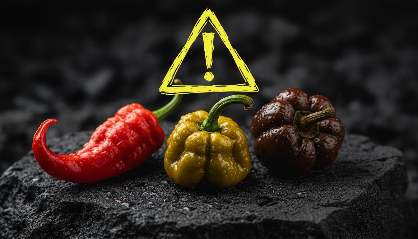 The 10 hottest chili peppers in the world: the fiery ranking with Carolina Reaper and Pepper