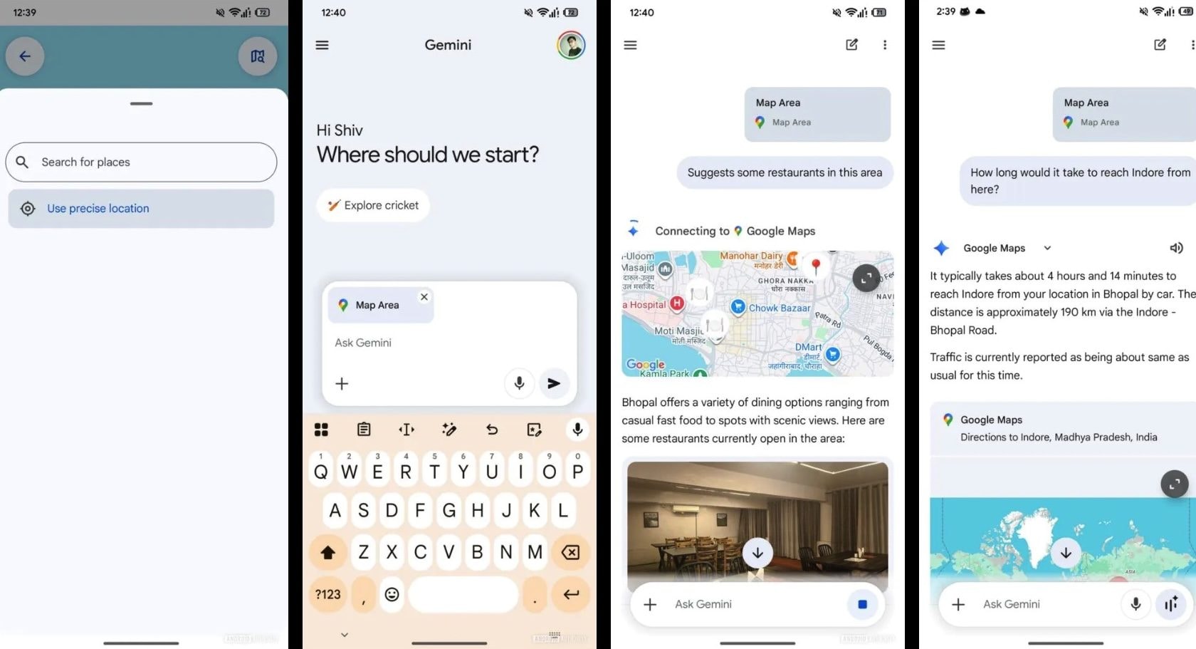 Gemini will use Google Maps to become a conversational local guide: what the new AI assistant can do