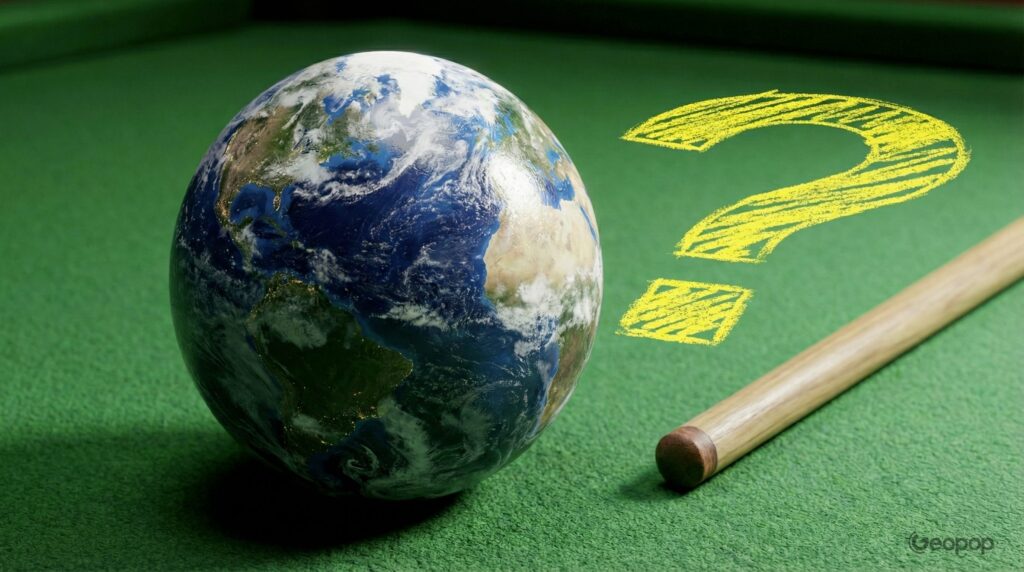 But is it true that the Earth is smoother than a billiard ball? Actually no: let's do the calculations