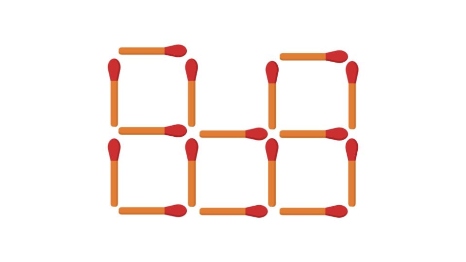 Which matchstick must be moved to obtain 6 squares: the solutions to the puzzle