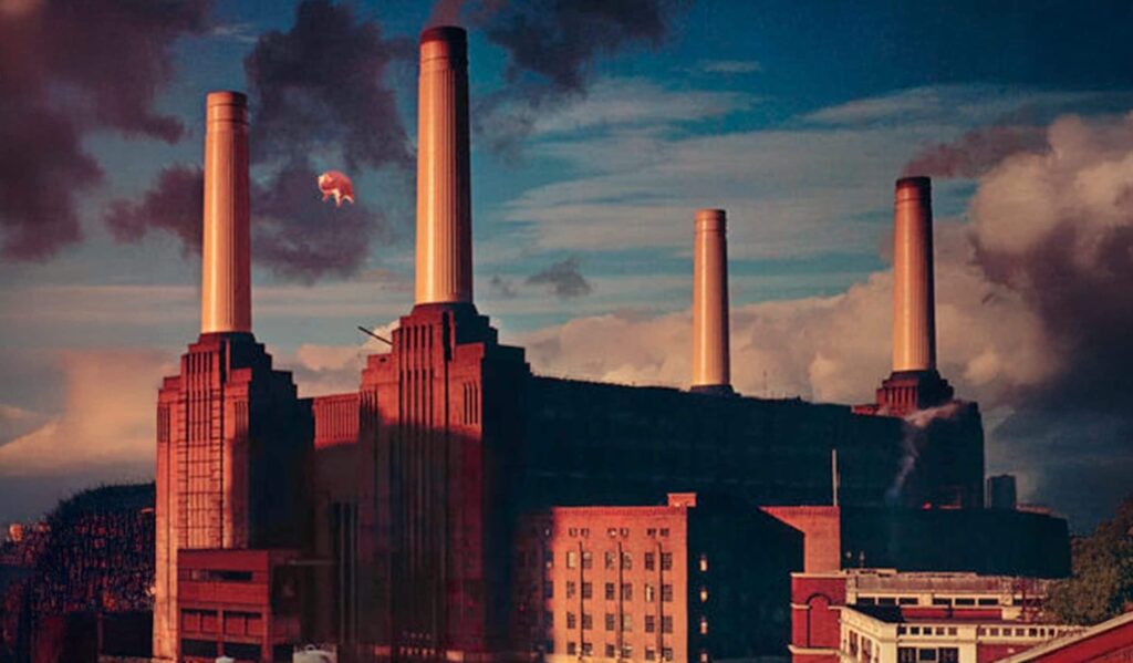 The story of the iconic power plant in Pink Floyd's “Animals” album cover