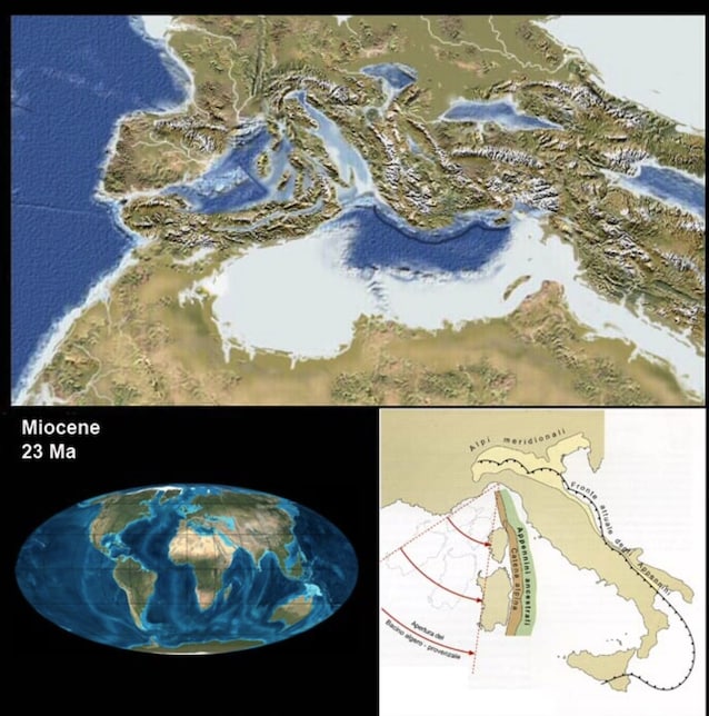 birth of the Apennines