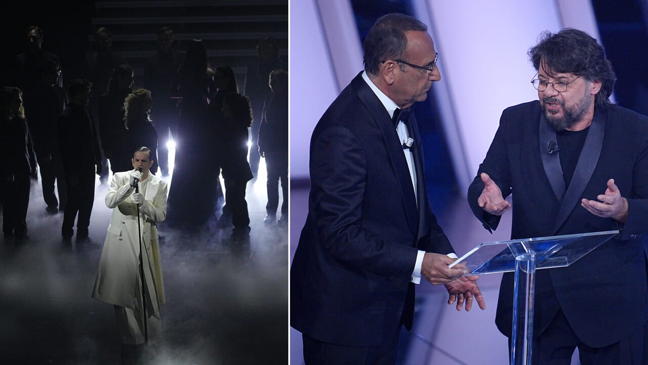 Sanremo 2026, the report cards for the second evening: Achille Lauro is worth the entire episode