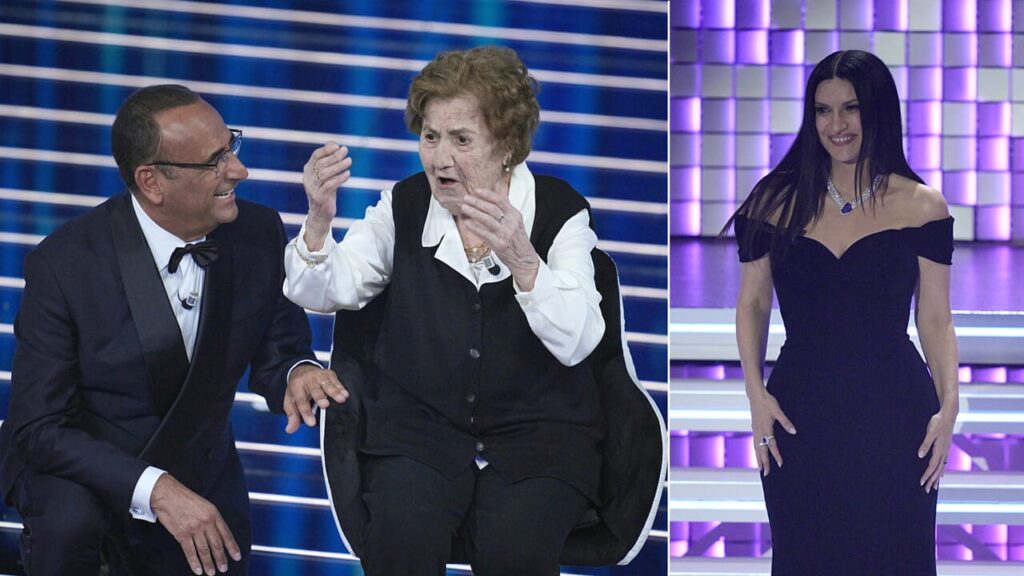 Sanremo, the best and worst of the first evening: the liveliest is Gianna Pratesi, at 105 years old. Pausini, rebel