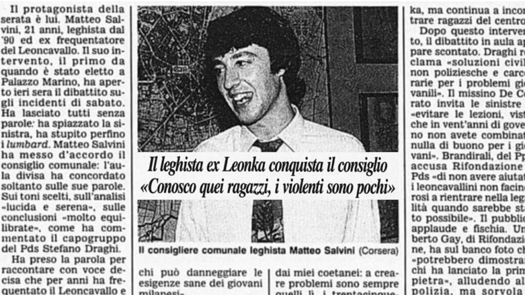 When Matteo Salvini defended social centers