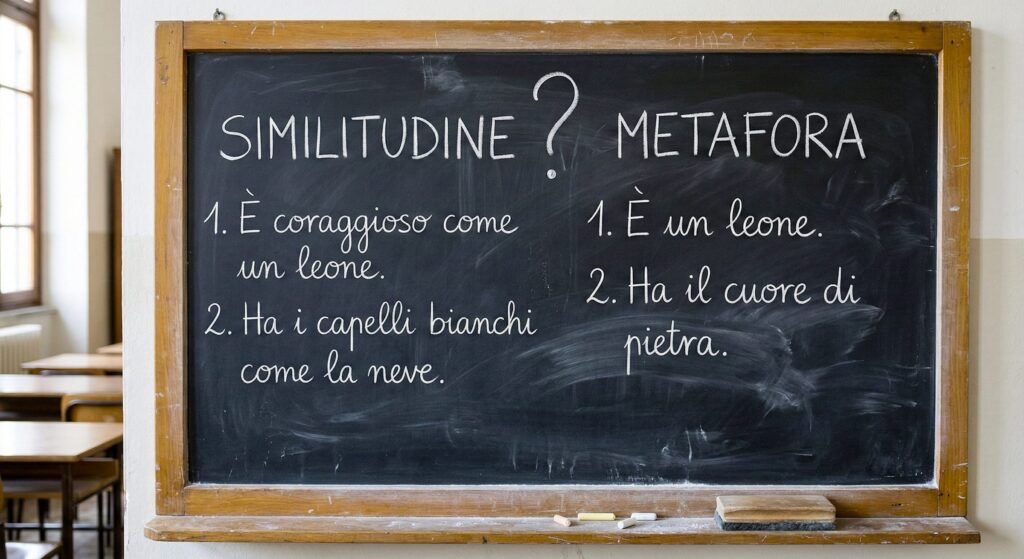 What is the difference between metaphor and simile: meaning and examples