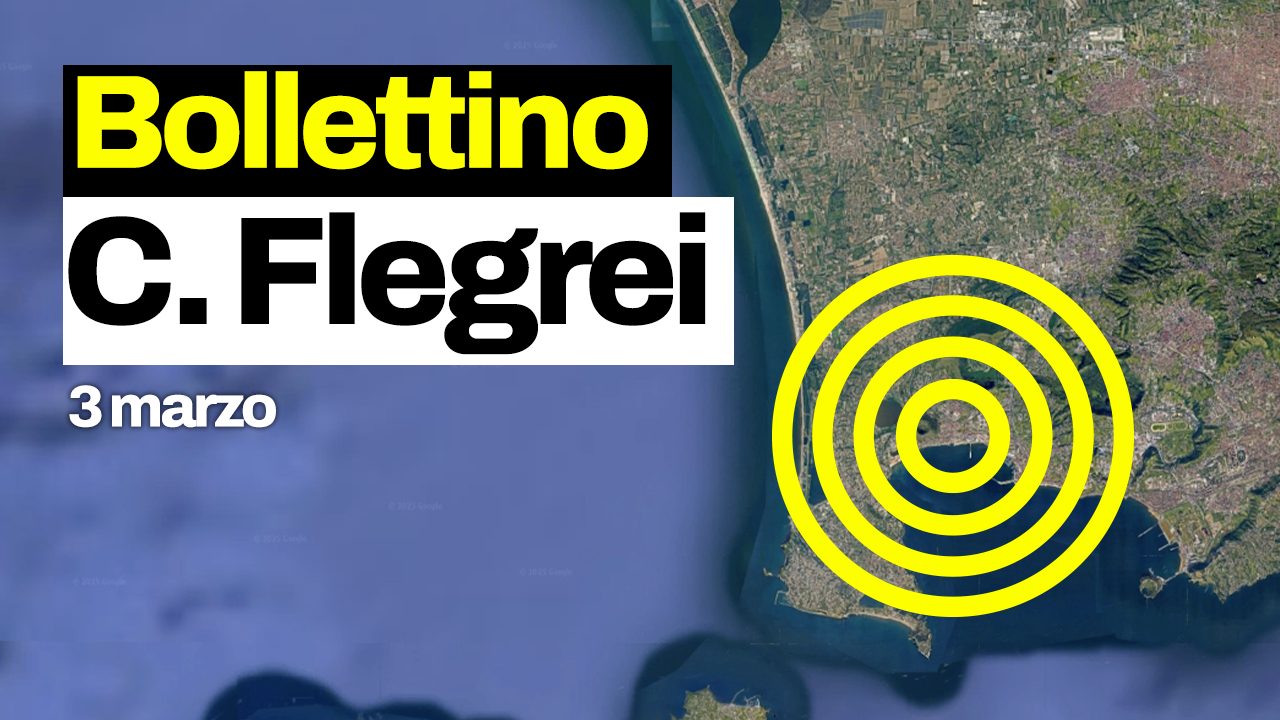 Campi Flegrei, tremors double with 70 earthquakes up to magnitude 3.5: the INGV bulletin