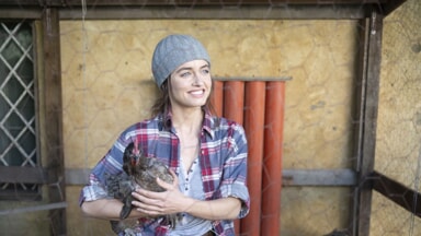 It's not a country for singles - Matilde Gioli in a scene from the film