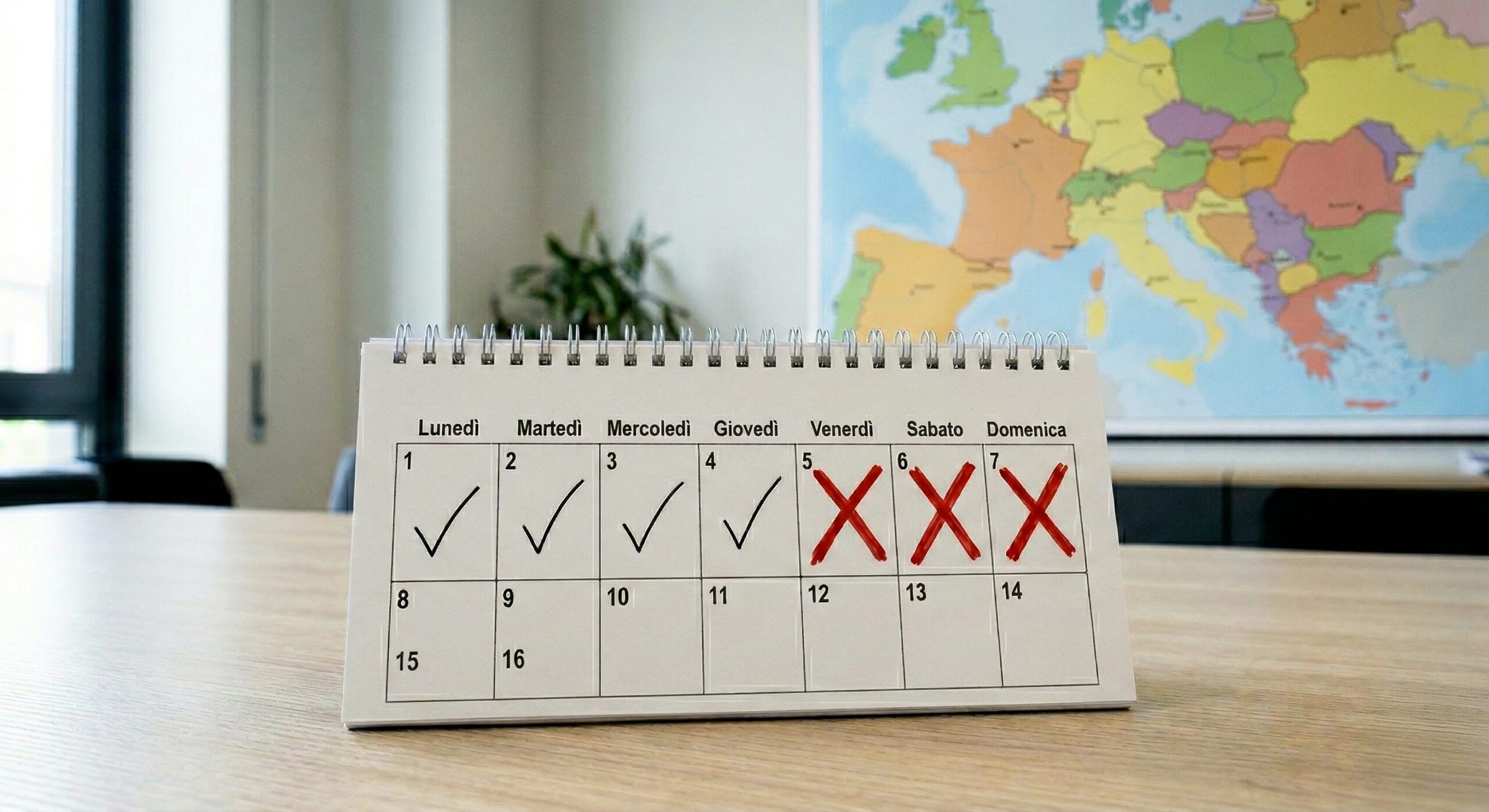 Which European countries have the shortest working week: the EU average is 36 hours