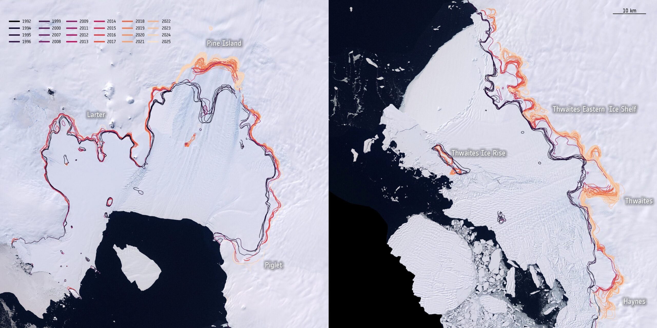 In 30 years, Antarctica has lost 12,800 km² of ice on the ground, an area almost as large as Campania: the study