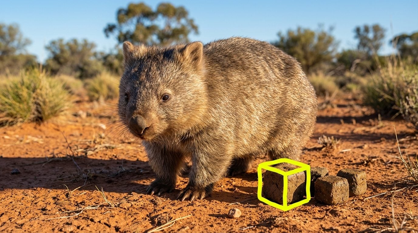 The wombat, the Australian animal that poops in cubes and defends itself with its hindquarters