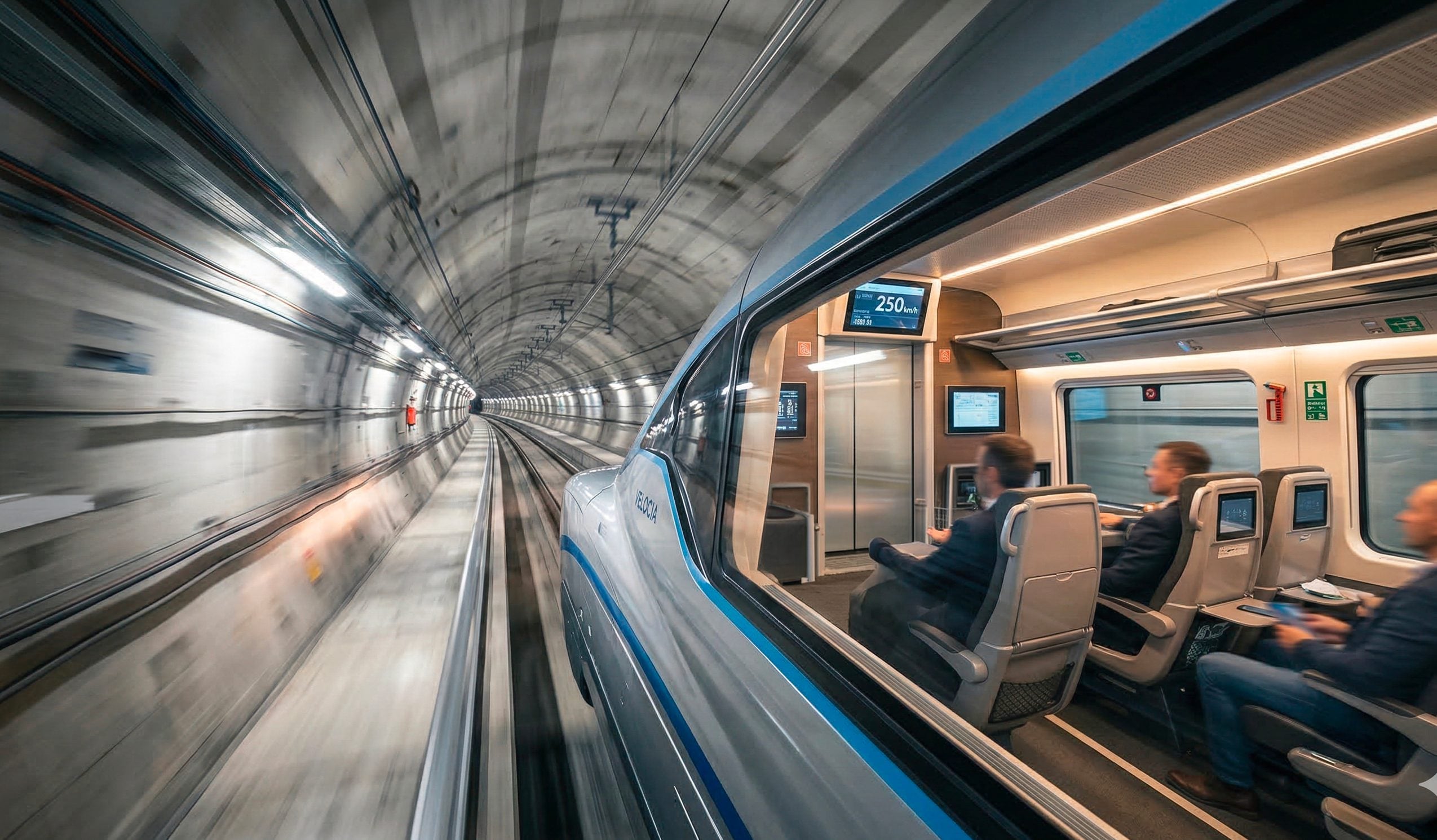 The longest underwater tunnel in the world will connect the cities of Dalian and Yantai in China: it will be 120 km