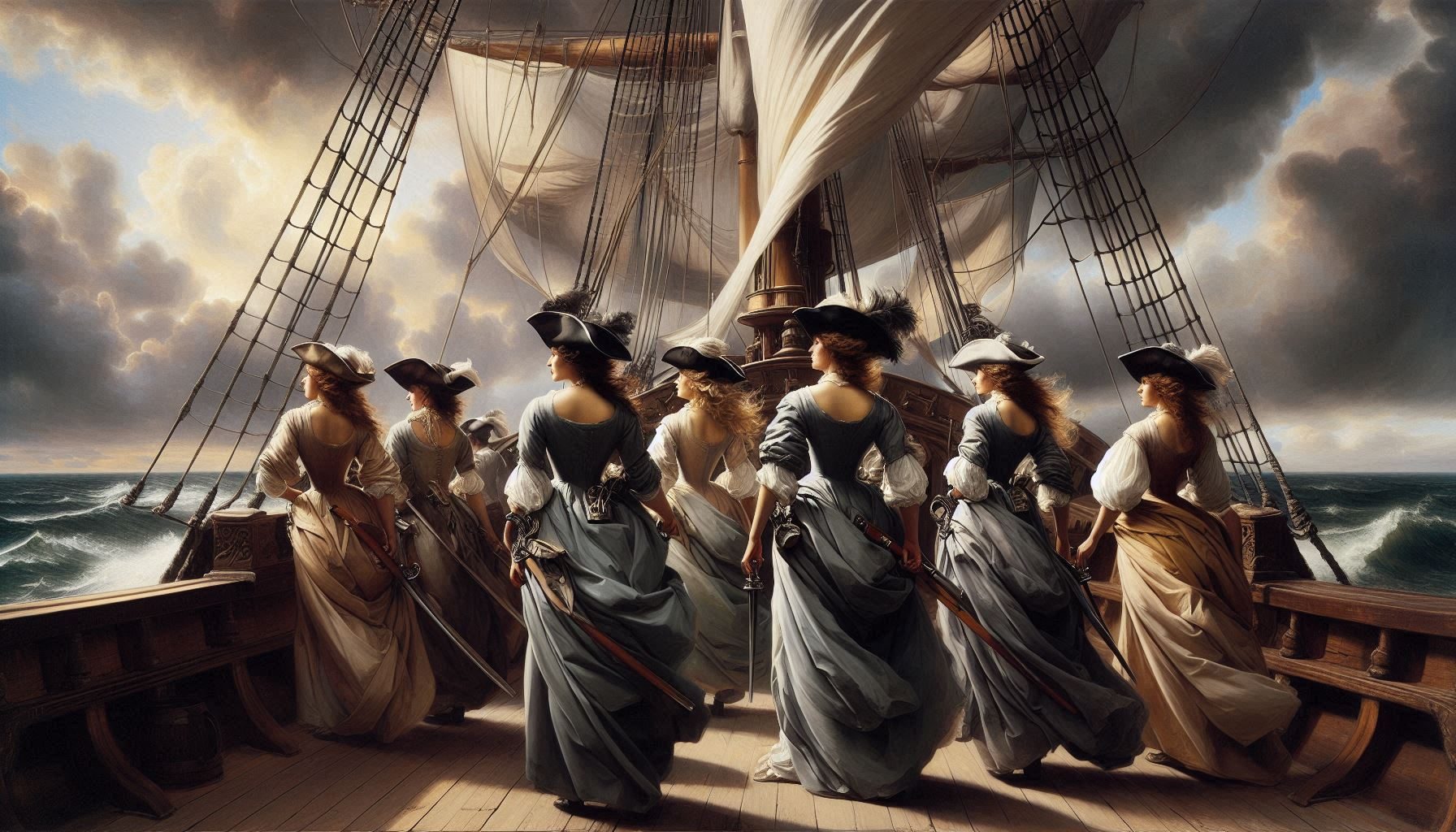 The seven female pirates who led fleets of men: the most infamous in history