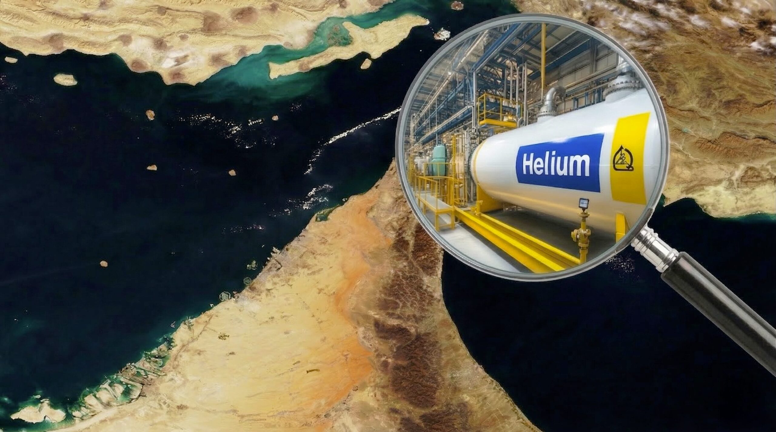 The Hormuz blockade also affects the production of helium, vital for semiconductors and chips
