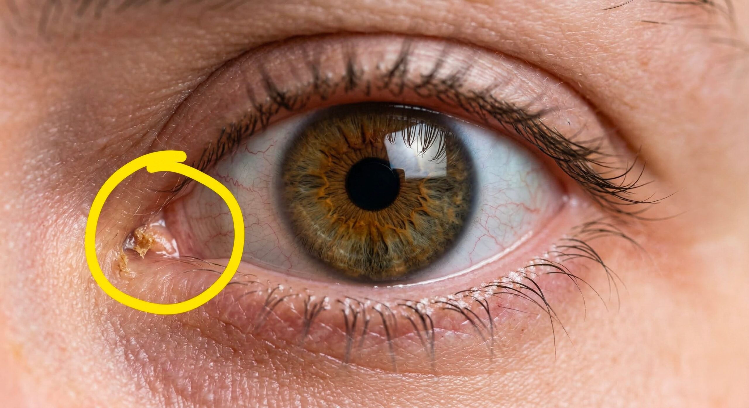 Why do we have those "scabs" in our eyes in the morning: what scabs are and how they form