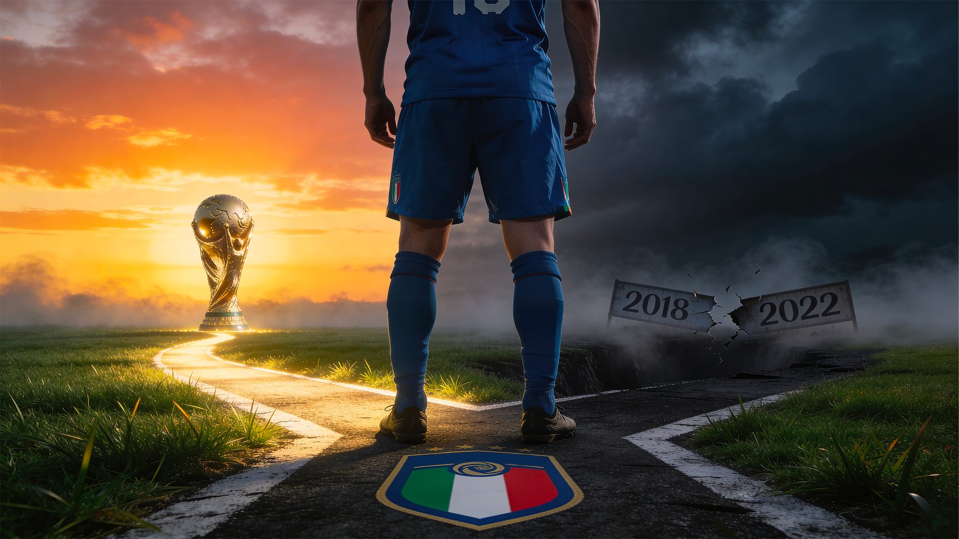 Italy, inside or outside: how many times have you not participated in the World Cup? The comparison with the "big"