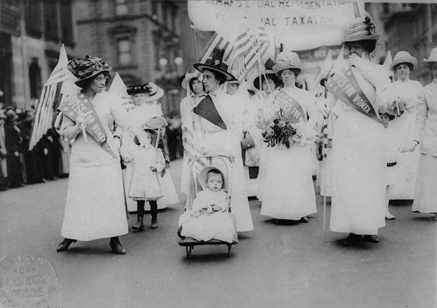 Suffragettes in the United States in 1912