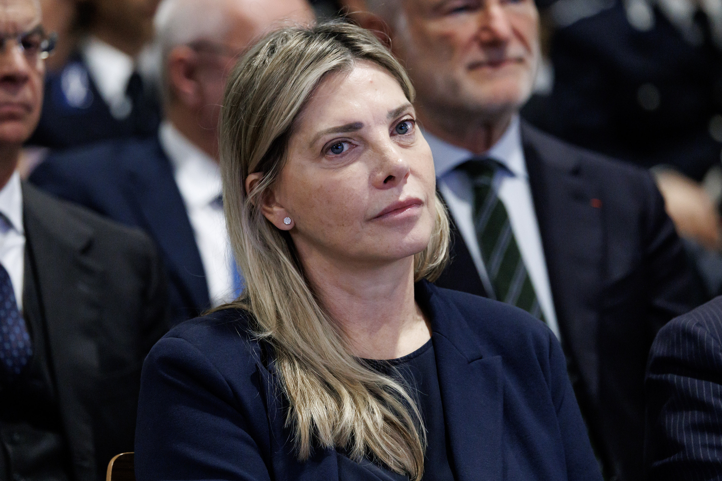 The head of cabinet of the Minister of Justice Giusi Bartolozzi (photo Roberto Monaldo LaPresse)