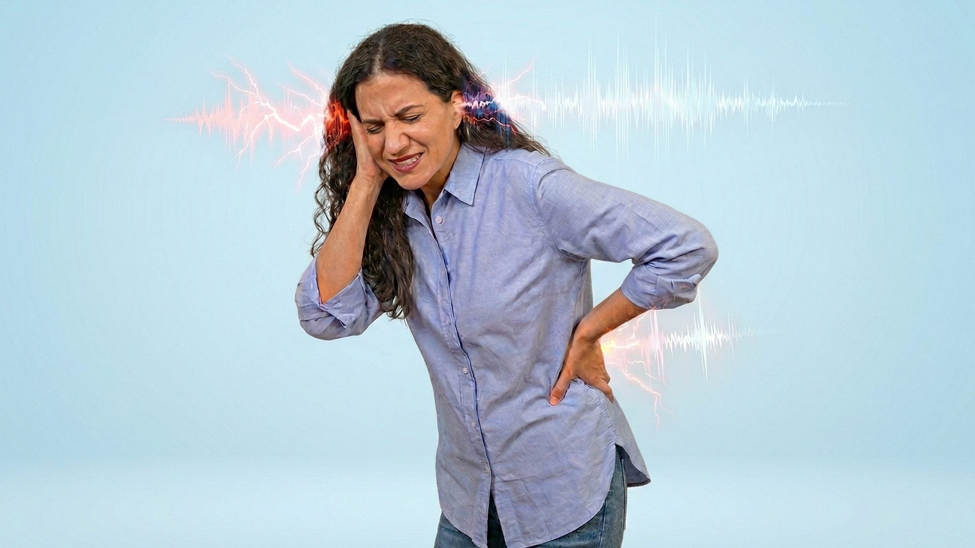 Chronic back pain linked to noise sensitivity: the brain study