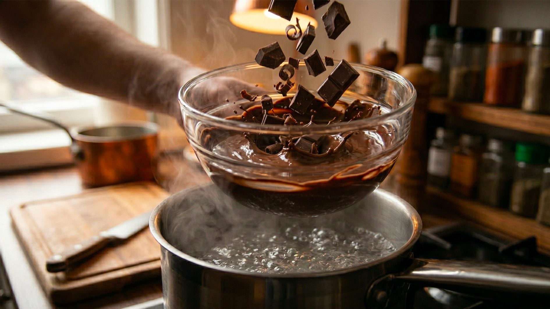 Because it is called heating in a bain-marie: it comes from the 2,000-year-old alchemist Maria la Giudea