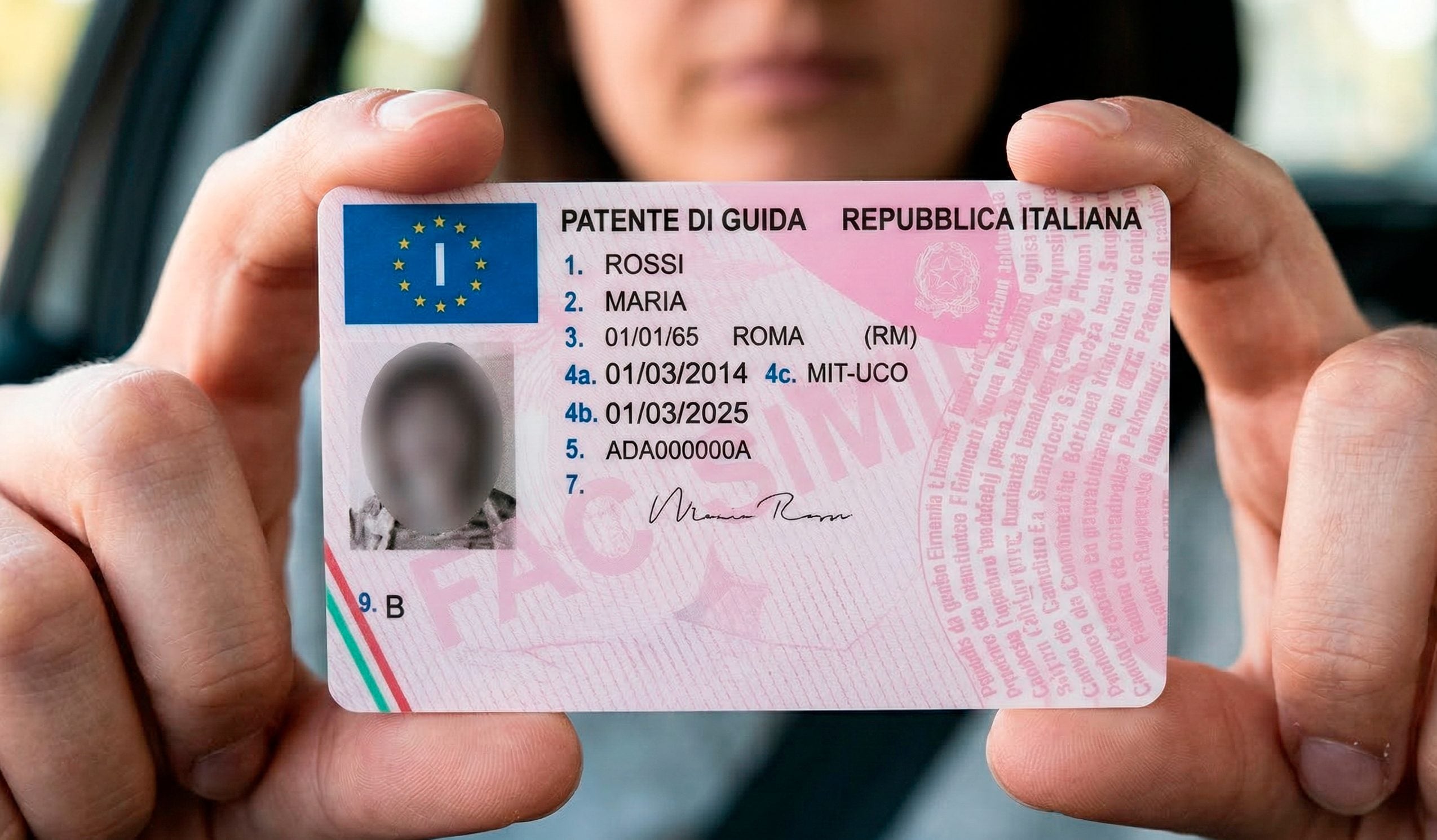 Why the driving license is pink: from UN Conventions to safety reasons