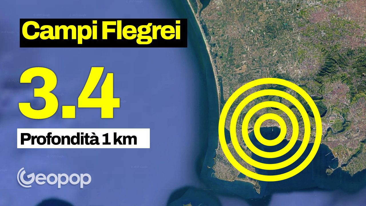 New earthquake in the Campi Flegrei of magnitude 3.4, shock felt as far as Naples