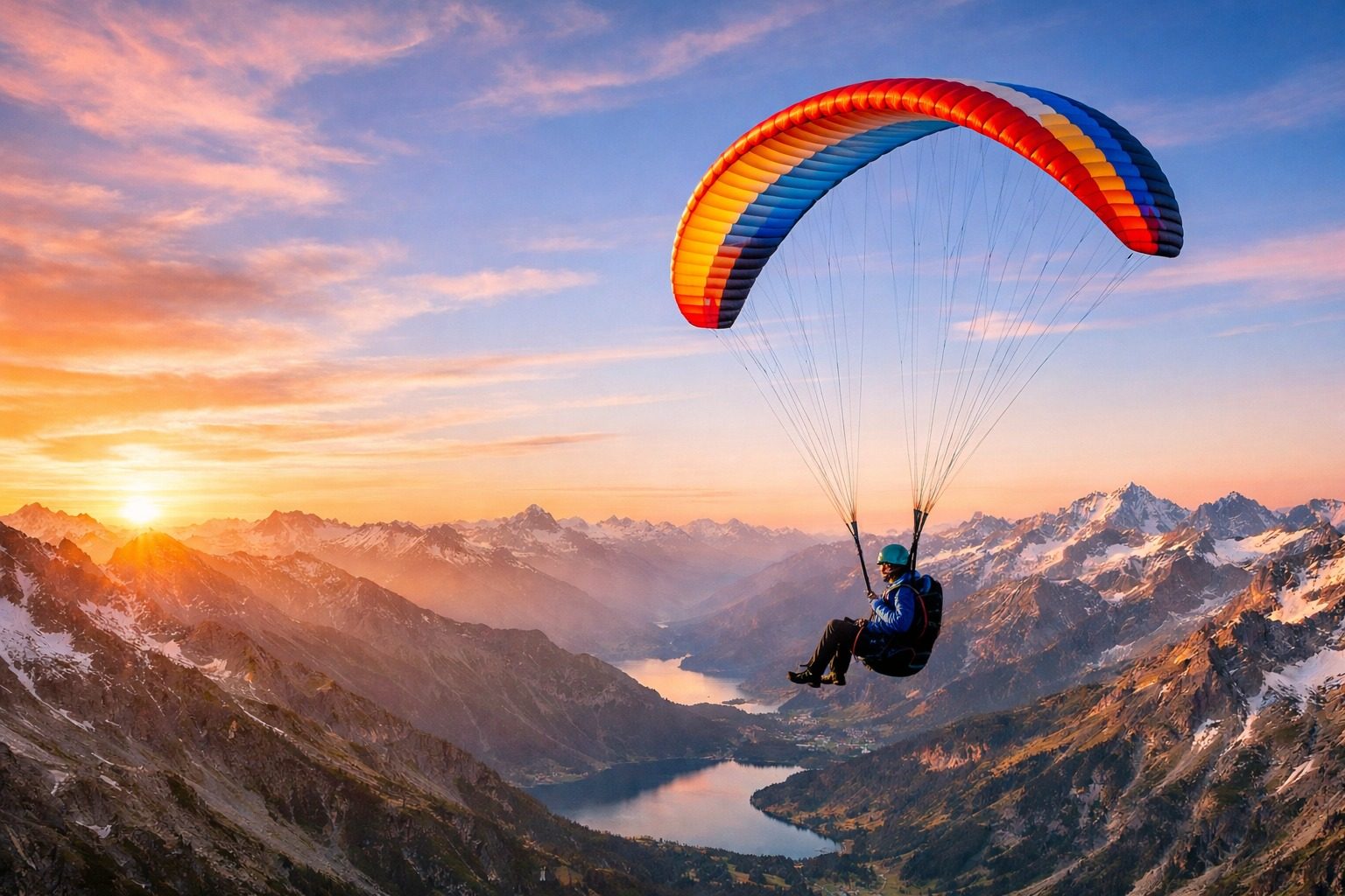 By paragliding you can fly for 600 km without an engine: the physics of thermals behind the record-breaking flights