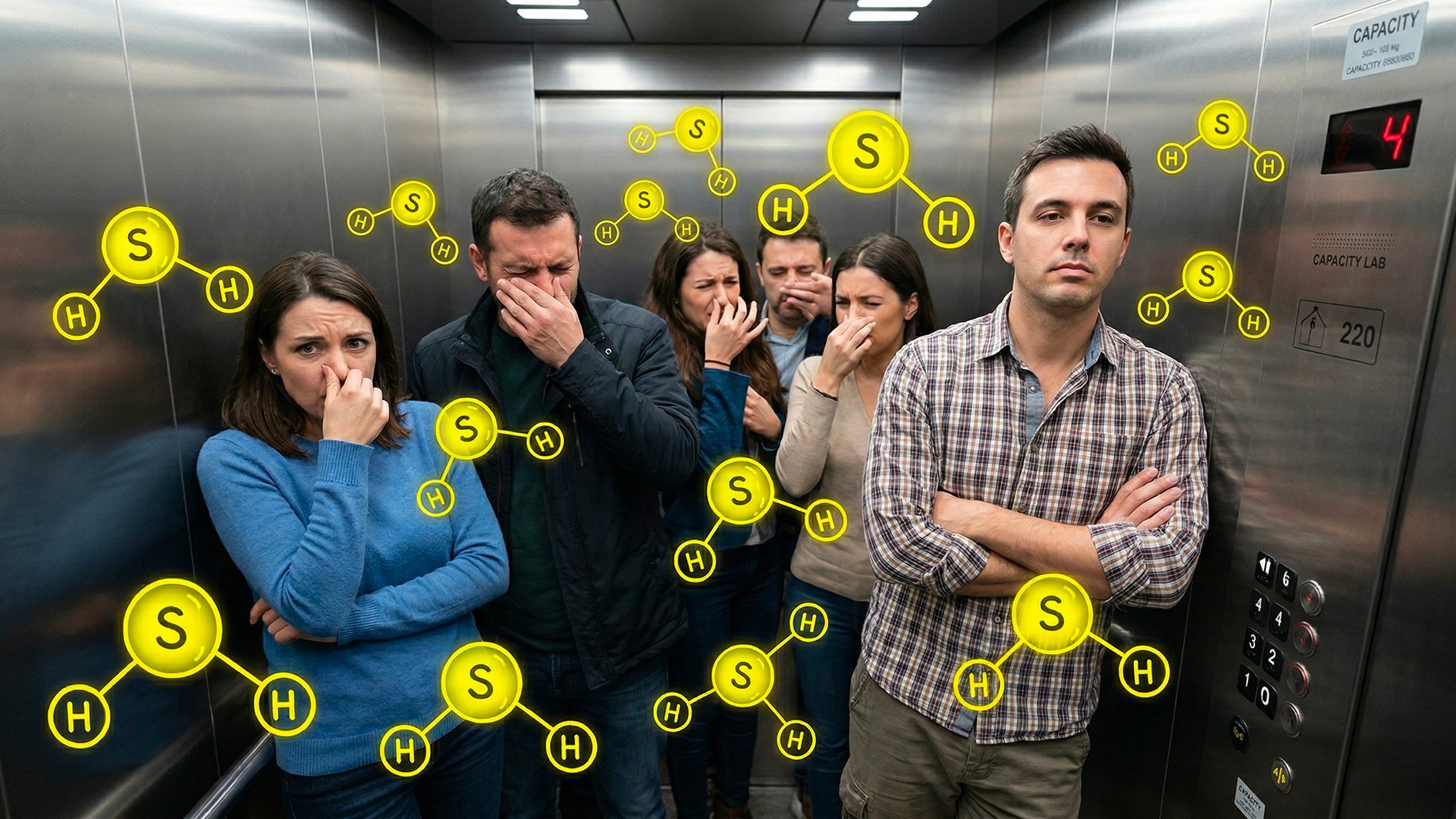 Flatulence is caused by digestion: what the ISS says about intestinal gas