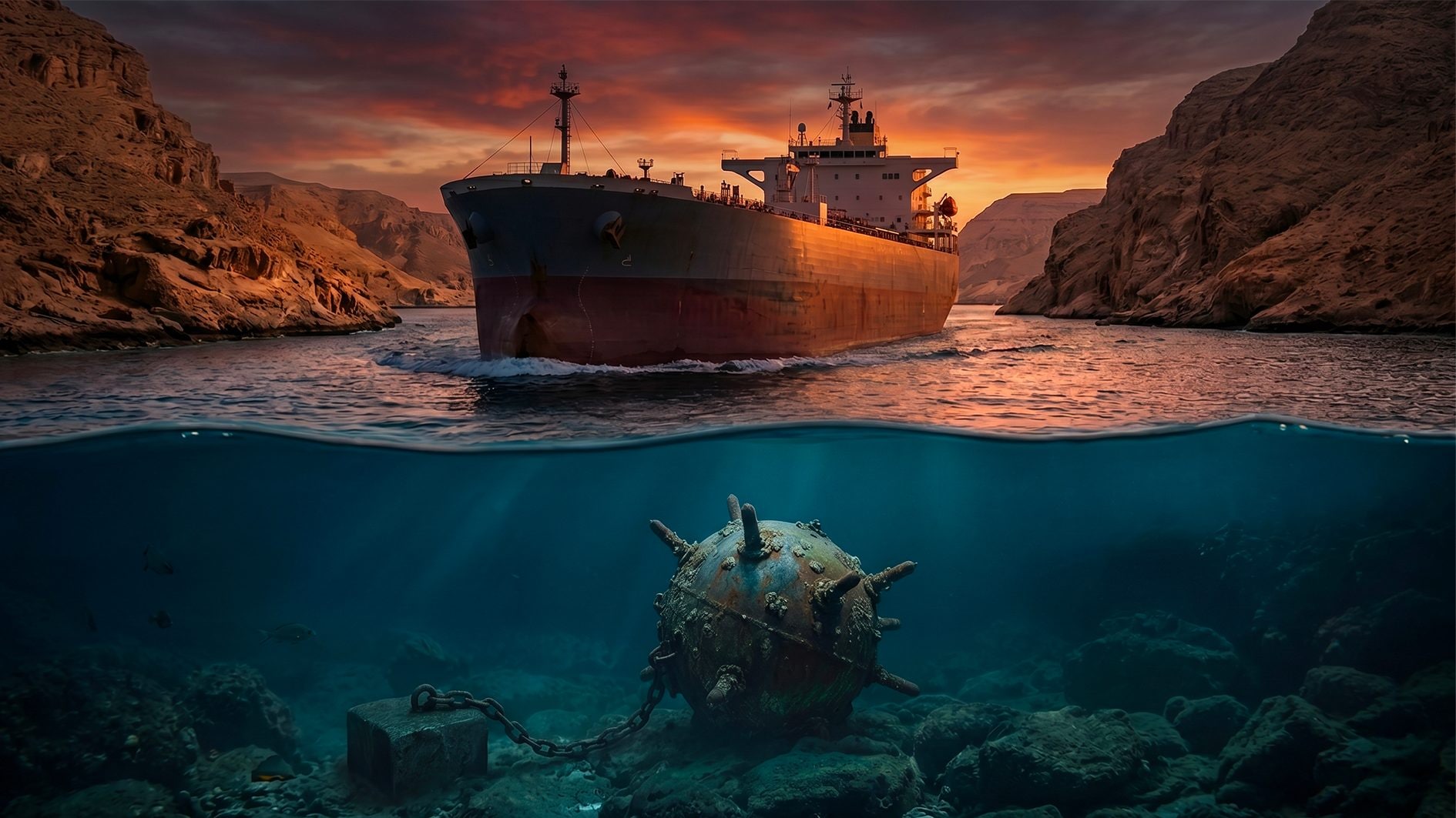 Mines in the Strait of Hormuz: how would it work to remove them and what are the types, contact and ground