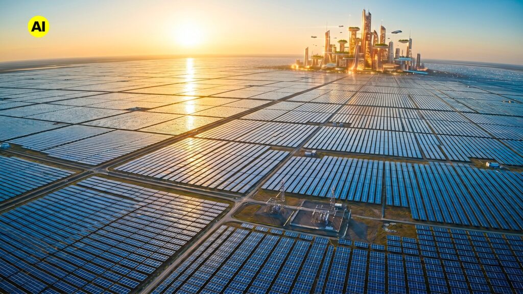 5GW of solar energy per year by 2030: how the Dholera Solar Park in India works