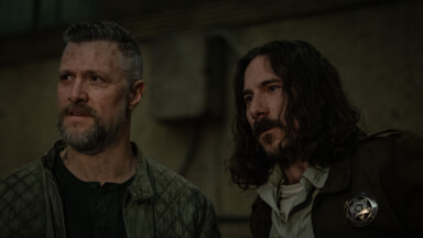 Shane McRae and Billy Postlethwaite in Silo 3