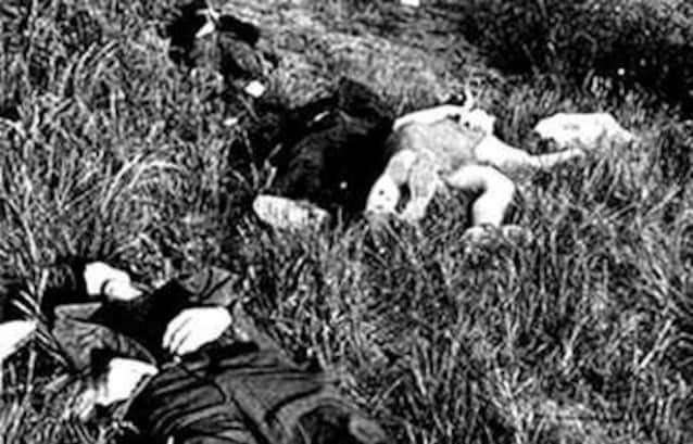 Some victims of the Marzabotto massacre