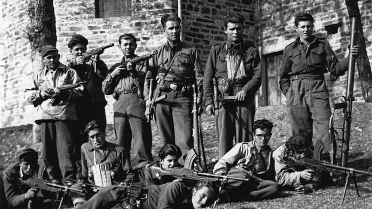Primorye Partisans The foreign partisans in the Italian Resistance of 1943-45 were 20 ...