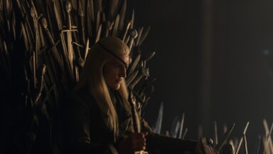 House of the Dragon 3 - Aemond on the Iron Throne