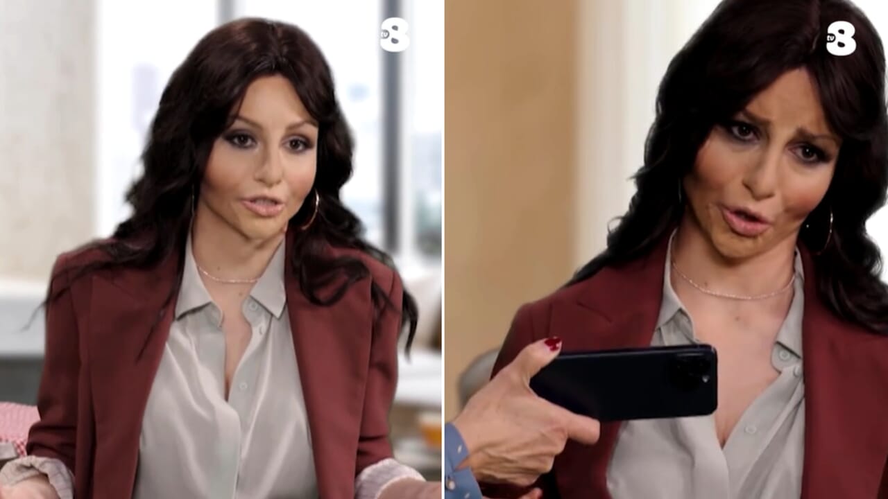 GialappaShow, Sabrina Ferilli's imitation is irresistible: "When I worked with Virzì, he taught me everything"