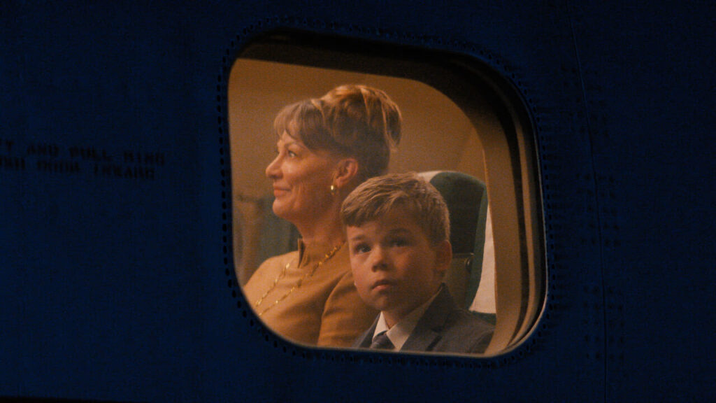 Propeller One-Way Night Coach, John Travolta makes his directorial debut in a high-flying film