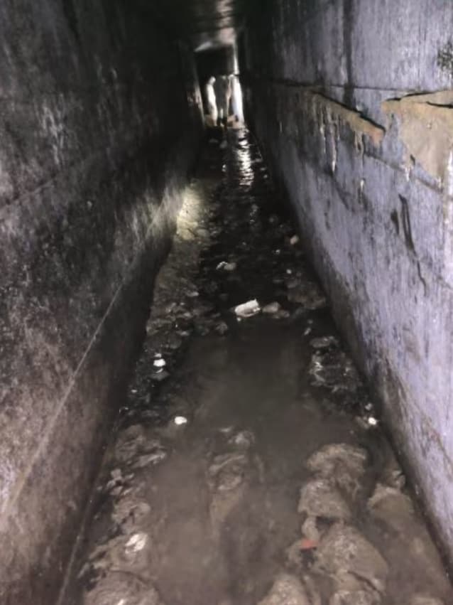 sewer collector robs Naples