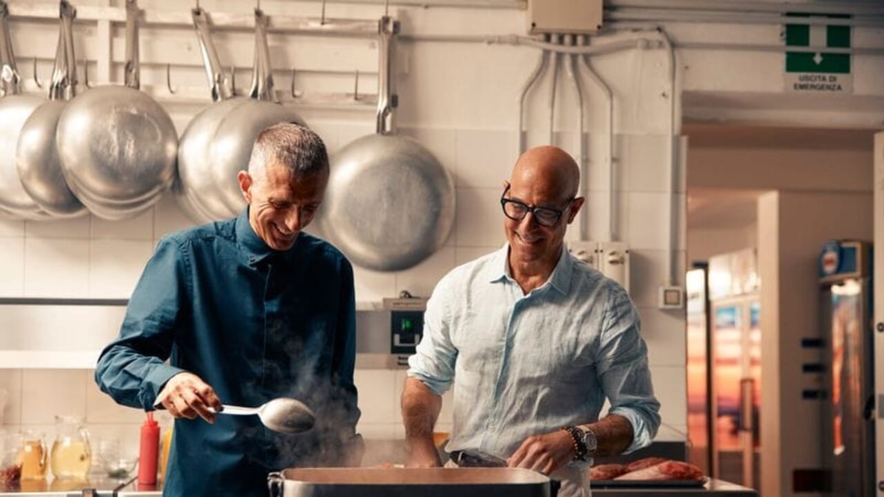 Tucci in Italy 2, the star's journey through the regions and Italian cuisine continues: trailer and when it comes out