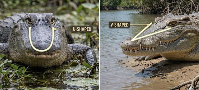 snout crocodiles and alligators