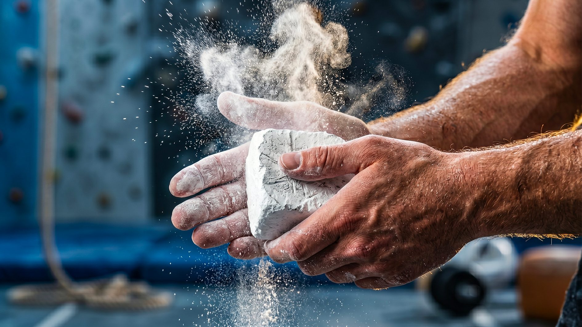 From gymnastics to climbing: how chalk has become essential for improving athletes' grip