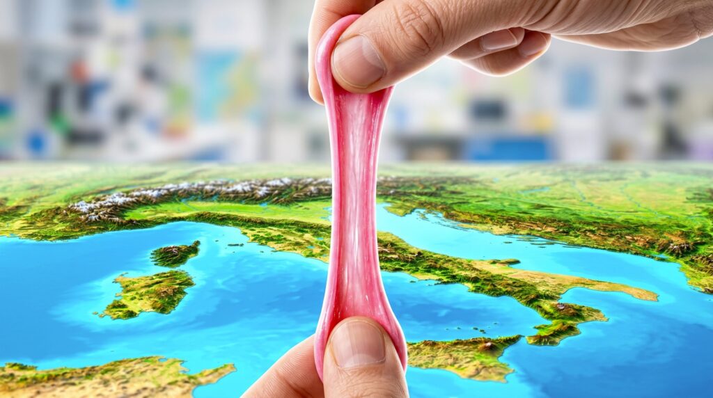 Because chewing gum changes its name based on the Italian region: cicca in the North and cingomma in the South