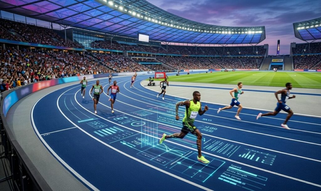 The evolution of athletics tracks: from ash to engineered synthetic ones chasing records
