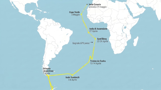 hantavirus cruise map