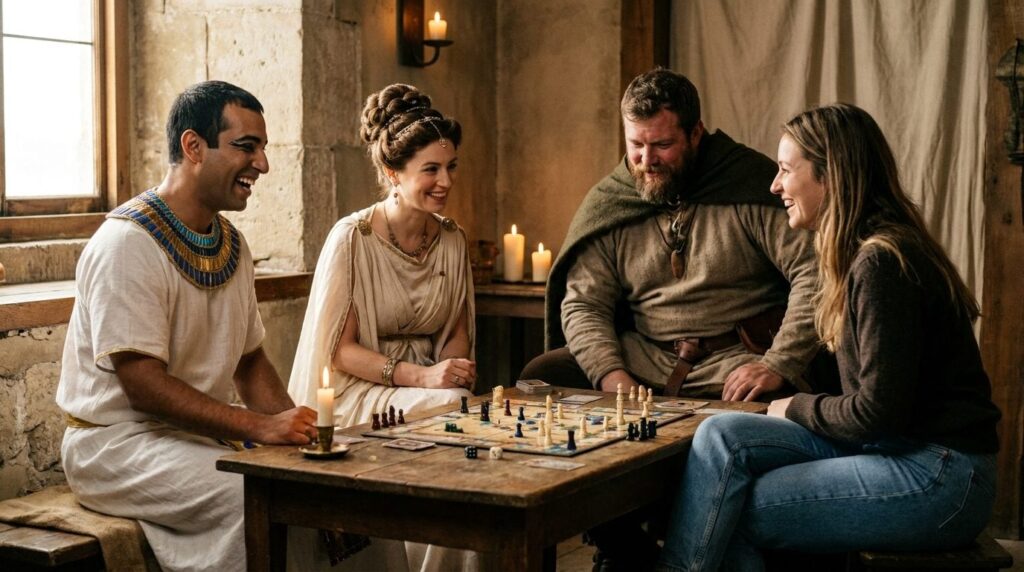 The history of board games begins at least 5000 years ago in Ancient Egypt: from its origins to today