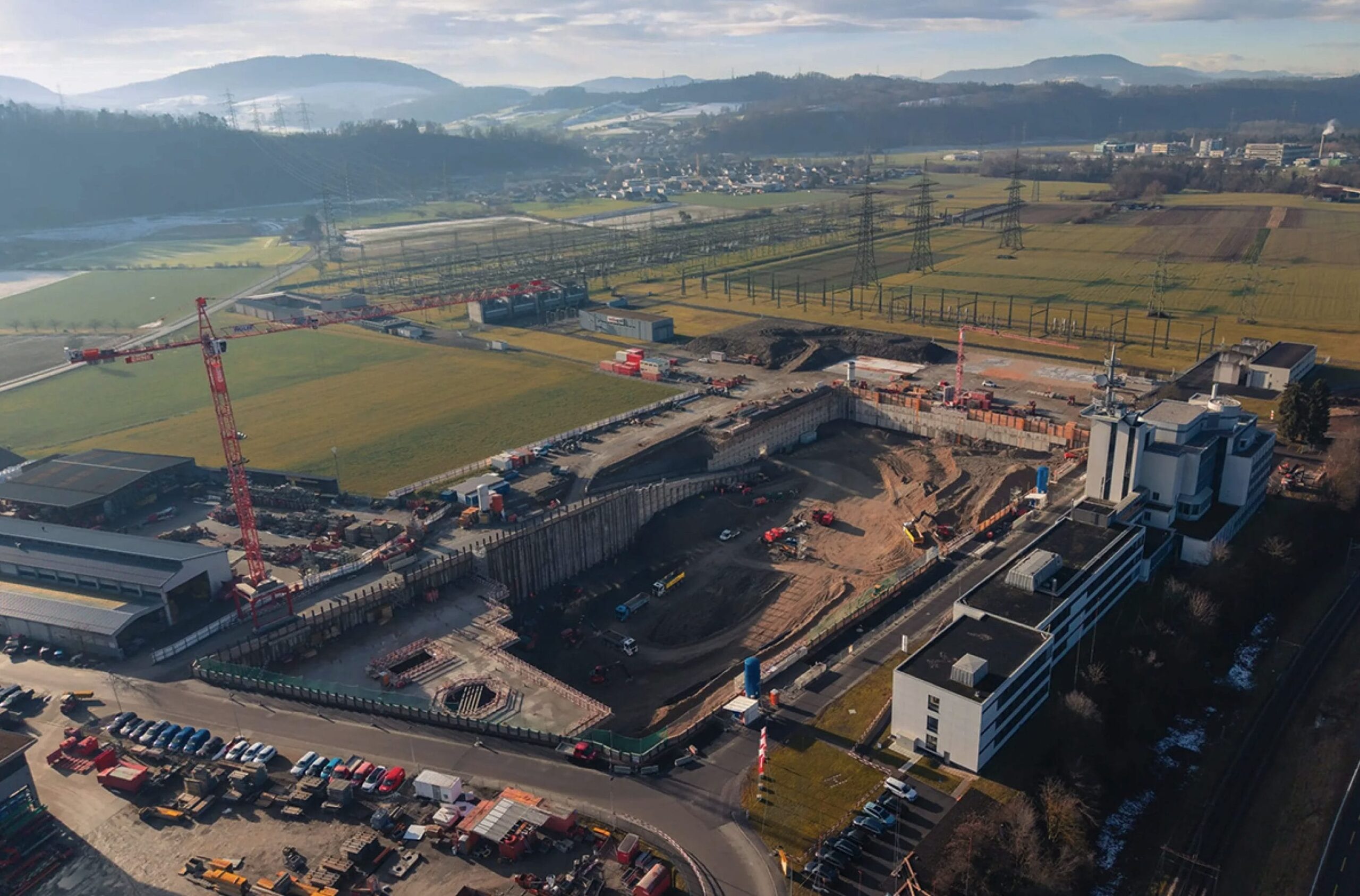 The most powerful redox flow battery in the world is under construction in Switzerland: the capacity will be 2.1 GWh