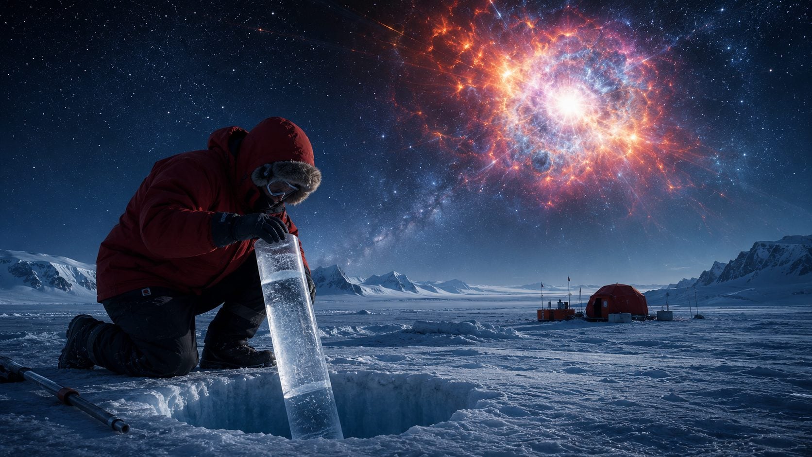 “Supernova dust” discovered in Antarctic ice: the Solar System finds itself in the remains of an ancient explosion