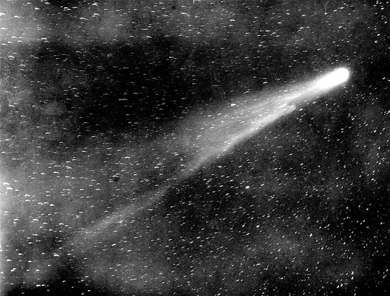 When the historic passage of Halley's comet in 1910 caused a collective panic