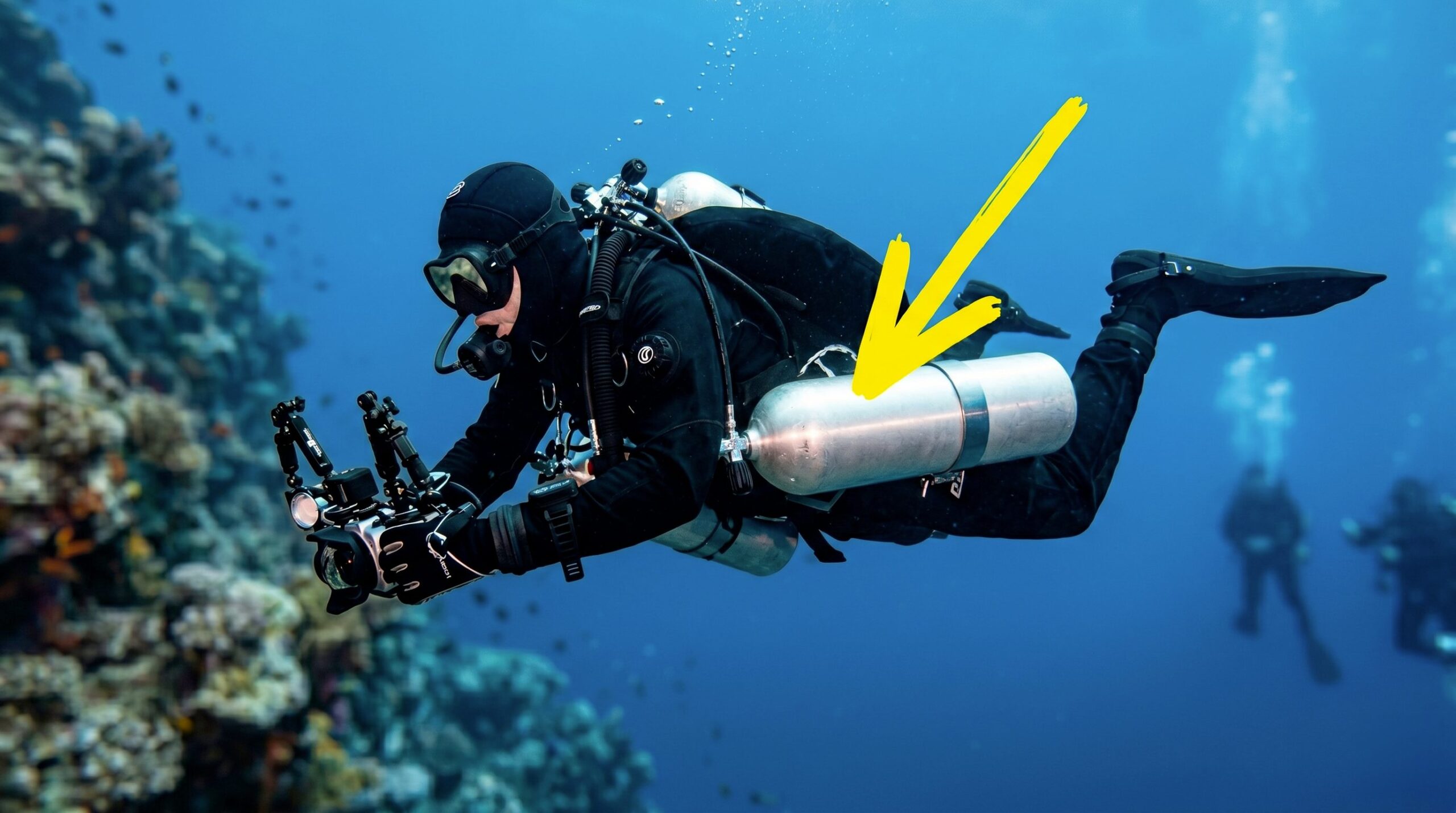 What divers breathe in tanks and why the gas mixture changes based on depth